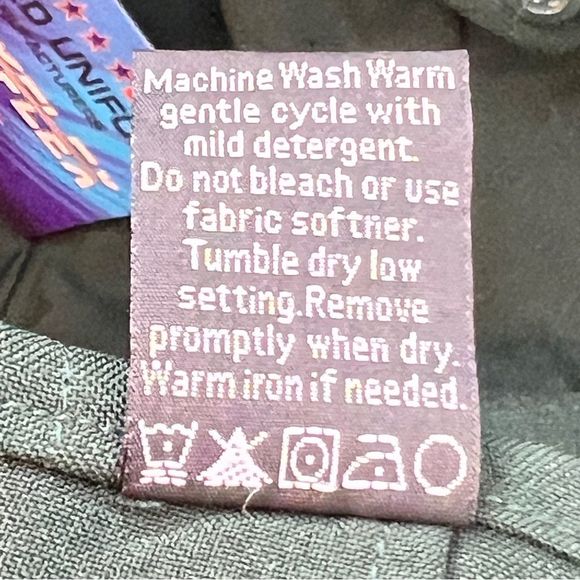 United Uniform Manufacturers Size XL(17-17-1/2) Dark Green Short Sleeve … - Picture 8 of 11